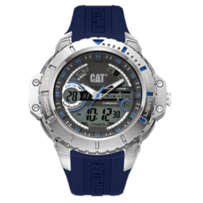 CAT ANADIGIT MA-145-26-136 Blue Dial Black Rubber Strap Analog-Digital Men Watch